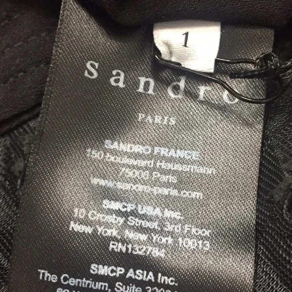 NWT Sandro Leave Lace Midi Wrap Skirt - Picture 7 of 11